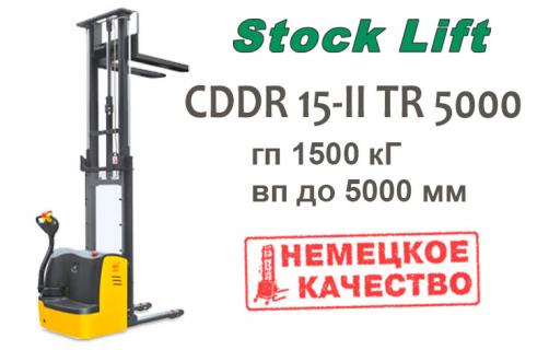 Самоходный электрический штабелер CDDR 15-II TR 5000