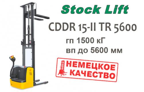 Самоходный электрический штабелер CDDR 15-II TR 5600
