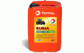 Total RUBIA WORKS 1000 15W-40 мотороное масло для карьерной техники