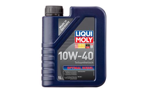 Полусинтетическое моторное масло Optimal  Diesel 10W-40 1 л